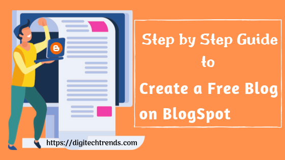 create a blog using BlogSpot