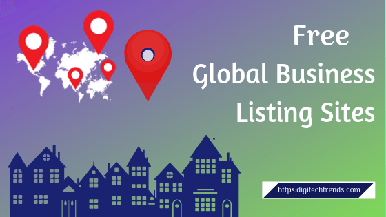 Global business listing sites list