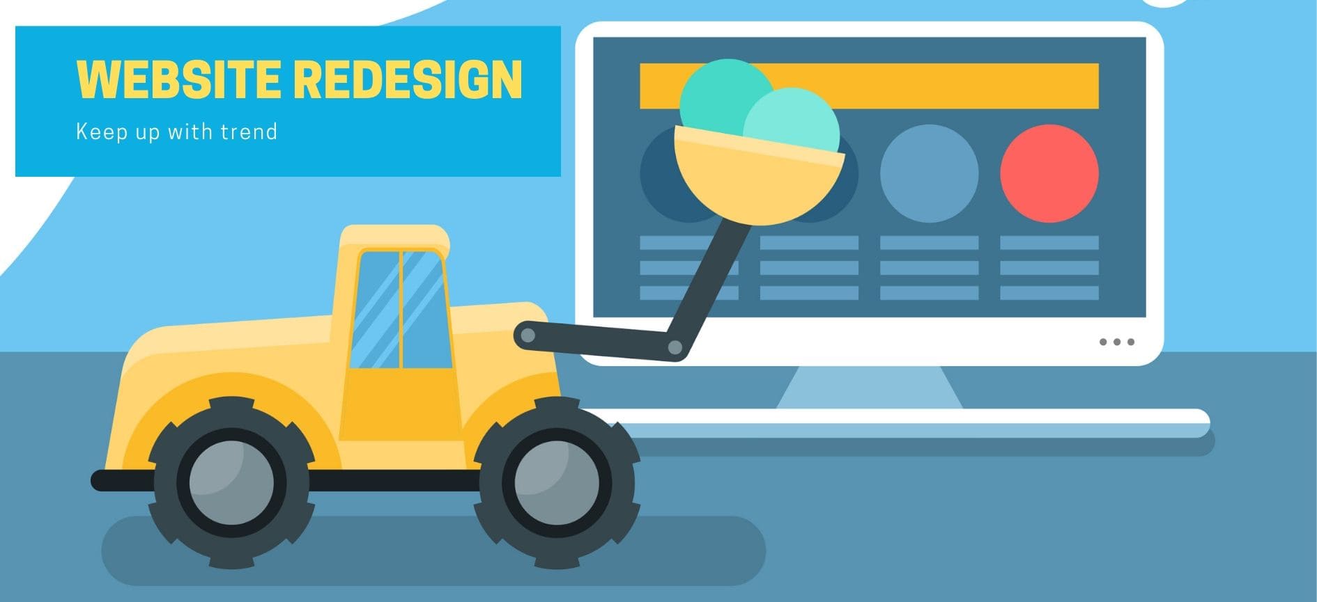 how to redesign a website