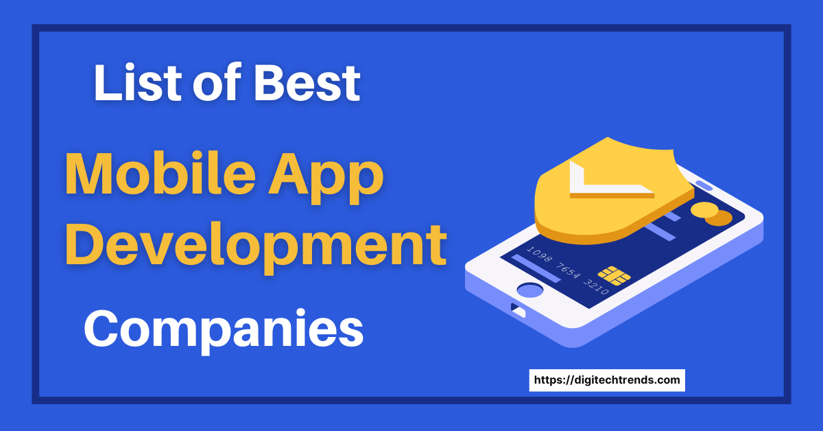 Best list of Top mobile app development companies
